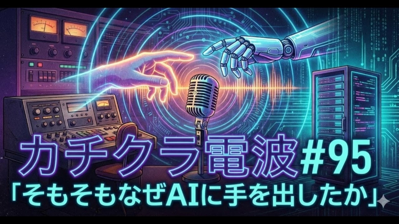 video thumbnail for '下請け脱却と執筆地獄 ── 増改築.comが生まれた夜【カチクラ電波E95 】'